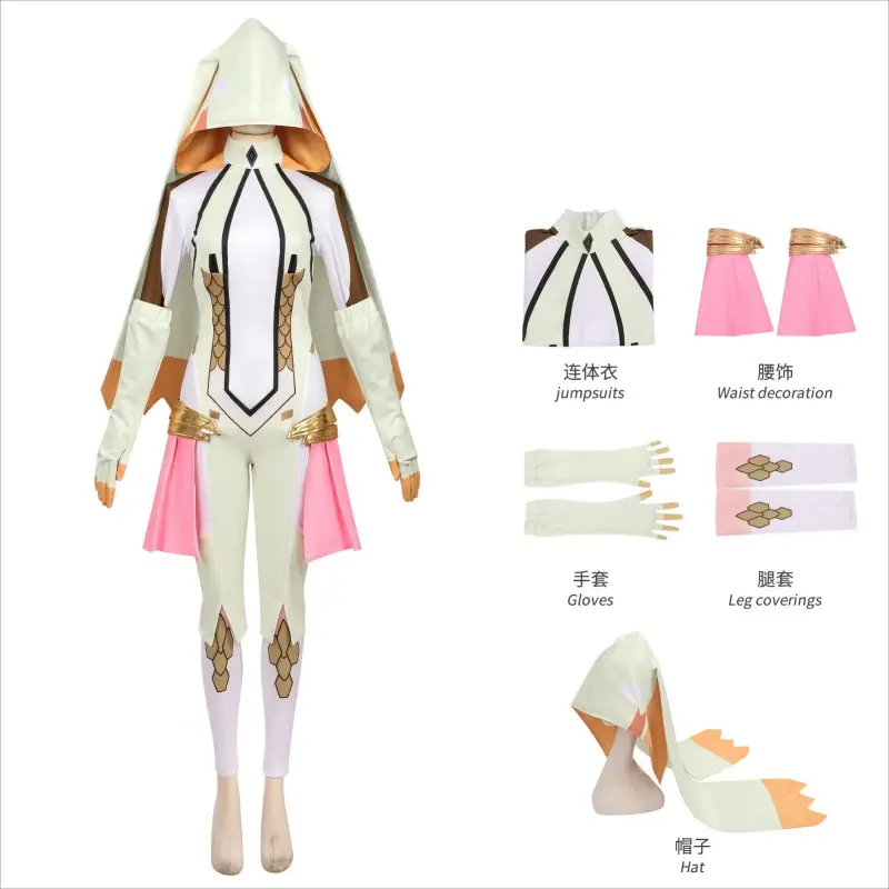 [Wetrose] Pre-Order The World's Strongest Rearguard Theresia Jumpsuit Anime Cosplay Costume 