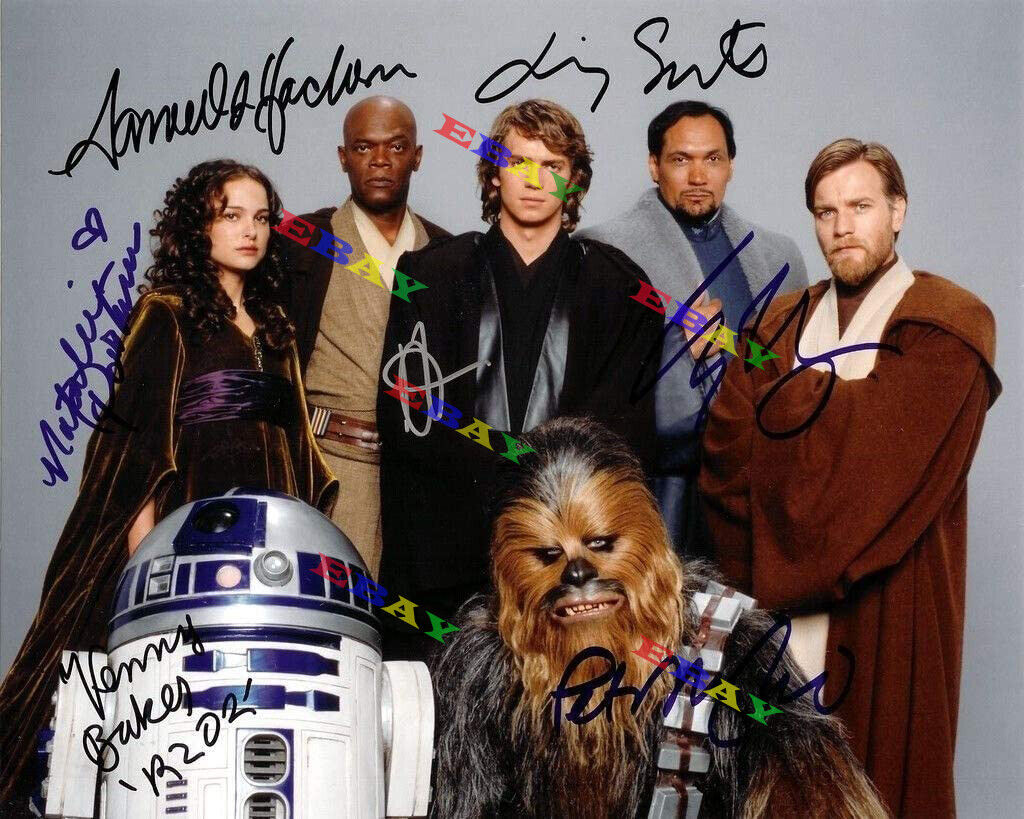 Star Wars A New Hope Cast Autographed Signed 8x10 Photo Poster painting Reprint