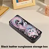 PU 5d diamant peinture lunettes de soleil bo&icirc;te de rangement art artisanat &eacute;tui &agrave; lunettes (chat)