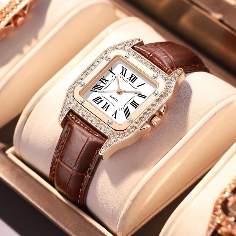 Lady Square Buckle Quartz Women’s Watches