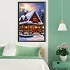 Diamond Painting-DIY Full Round Drill Snow House(60*40 CM)