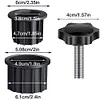 Umbrella Base Stand Hole Ring Plug Cover for Backyard Patio Table Decks (8Pcs)