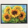 (Big Size)Sunflower - 11CT Stamped Cross Stitch - 65*50cm - Flower