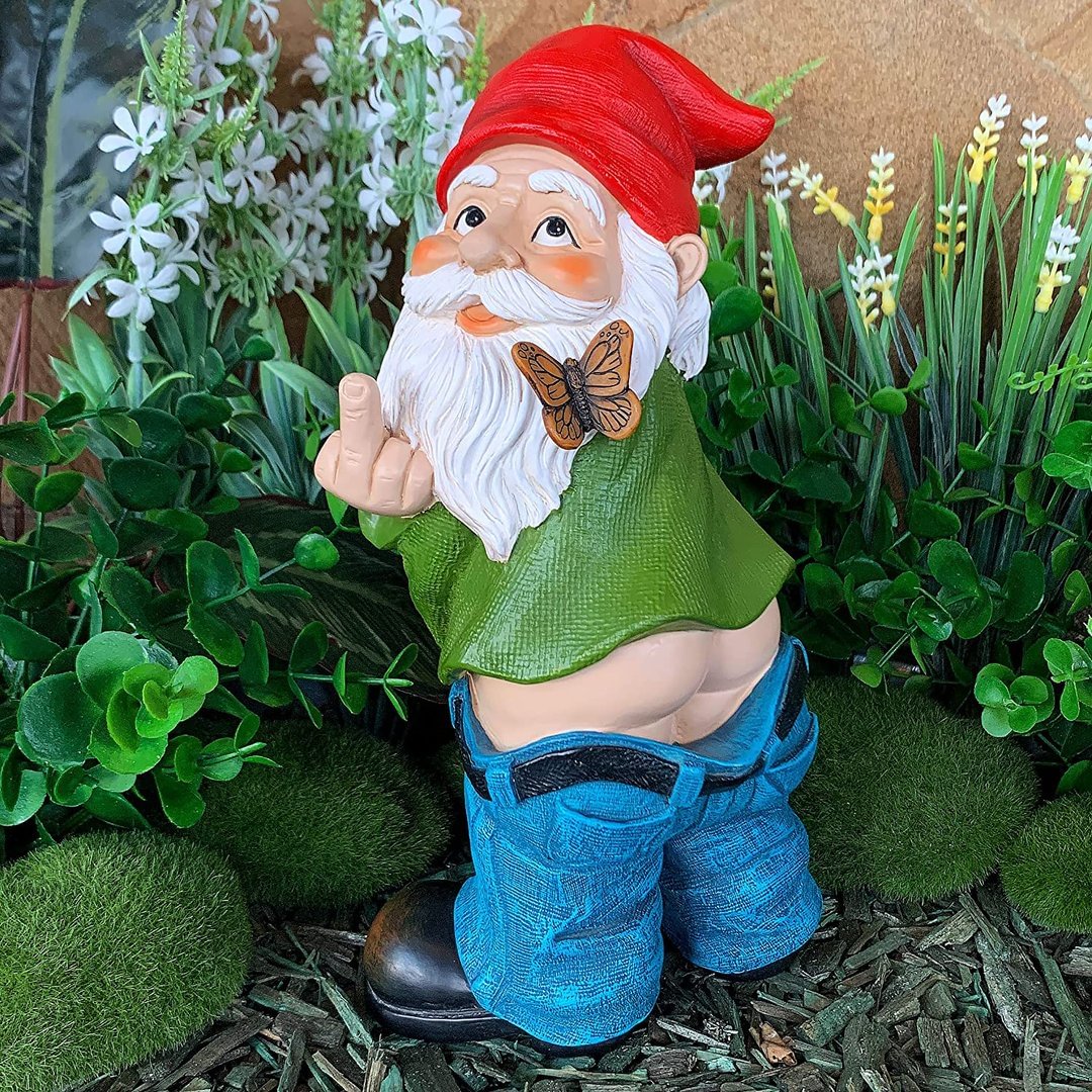 Peeing Garden Gnome