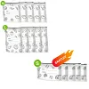 🔥Best-seller mondial🍗 Offre &agrave; dur&eacute;e limit&eacute;e ! Achetez-en 3, obtenez-en 2 gratuits🥦Sacs de conservation refermables en aluminium r&eacute;utilisables