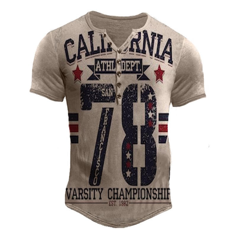 CLEVELAND 78 Men's Outdoor Tactical T-shirt-Compassnice®