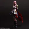 Play Arts Kai Movable Lightning - (FF13) Final Fantasy XIII Official Statue - Square Enix