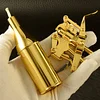 Handmade Brass Desktop Capitol Kerosene Lighter Super Long Standby Personality Creative Automatic Mechanical Antique Lighter (no fuel)