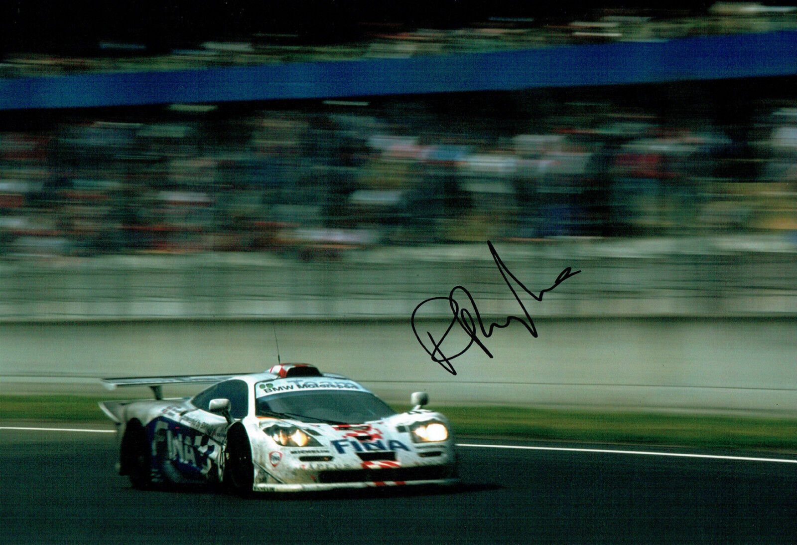 Roberto RAVAGLIA SIGNED 12x8 Photo Poster painting AFTAL Autograph COA McLAREN BMW F1 Driver