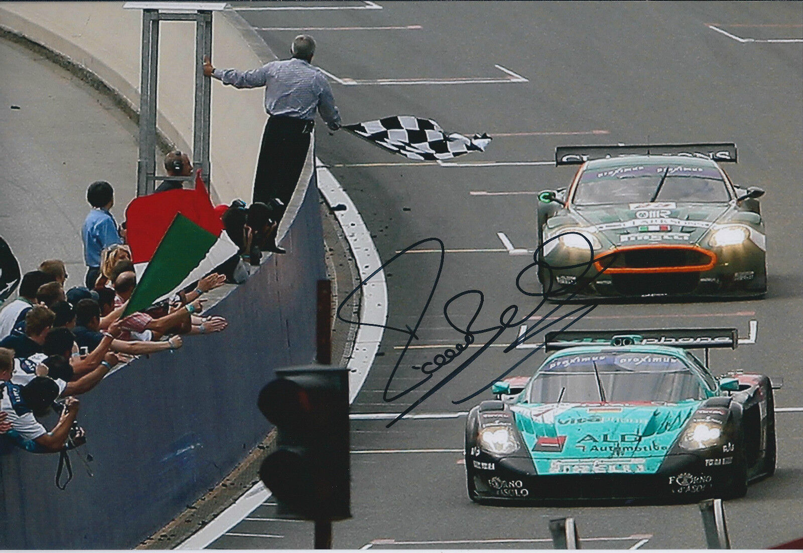 Michael BARTELS SIGNED 12x8 Photo Poster painting AFTAL Autograph COA FIA GT Champion Maserati