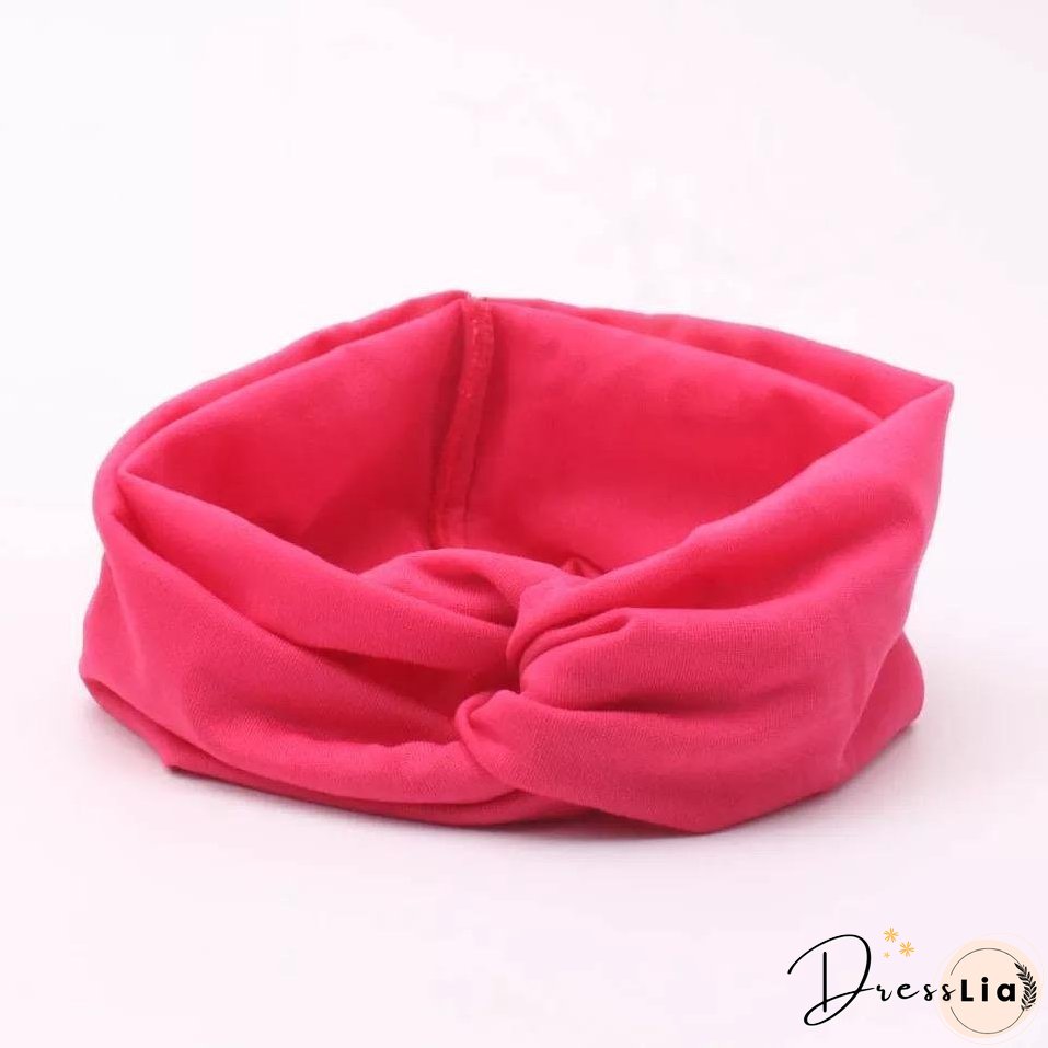 Contrast Color Hair Band Accessories