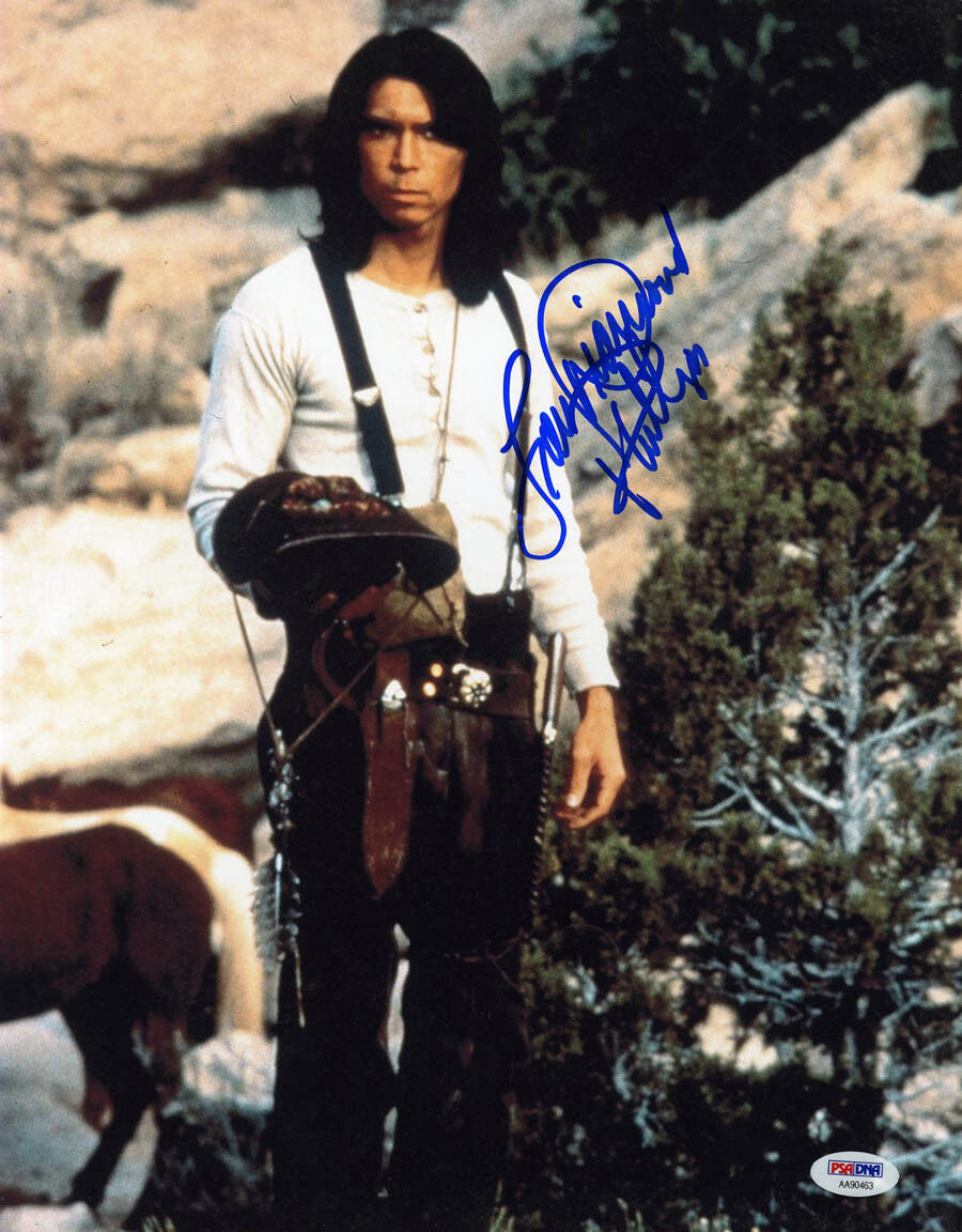 Lou Diamond Phillips SIGNED 11x14 Photo Poster painting Longmire Young Guns PSA/DNA AUTOGRAPHED