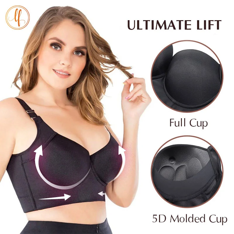 LushFitting - Sexy Deep Cup Full Coverage Bra