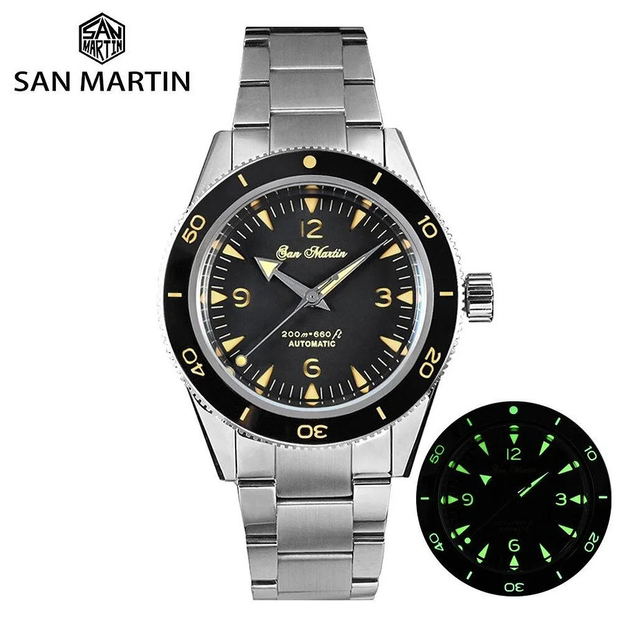 San Martin Vintage Seamaster Watch SN051