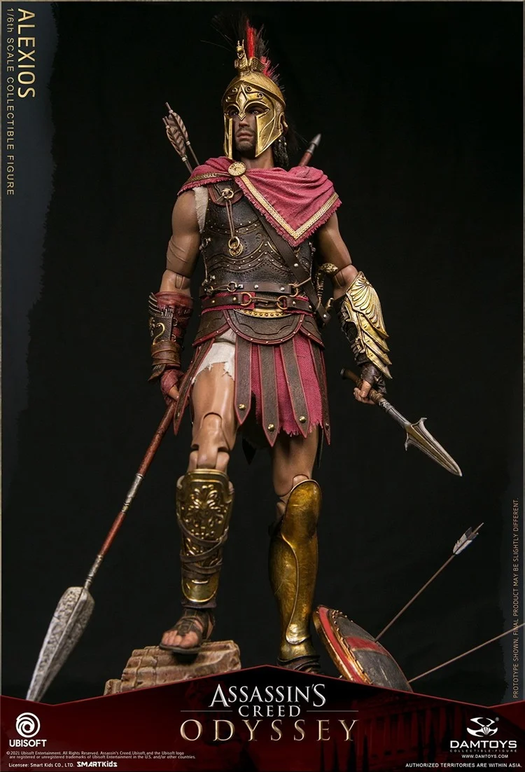 【IN STOCK】DAMTOYS DMS019 Assassin's Creed Odyssey Alexios 1/6 Scale Action Figure