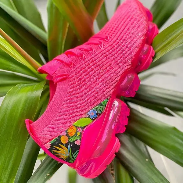 Air Flower Woven Fashion Sneakers