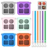 Silicone Cover Case for YOTO Mini Music Players Portable Protective Cover with Lanyard Anti-Slip Travel Carrying Case Scratch-Resistant