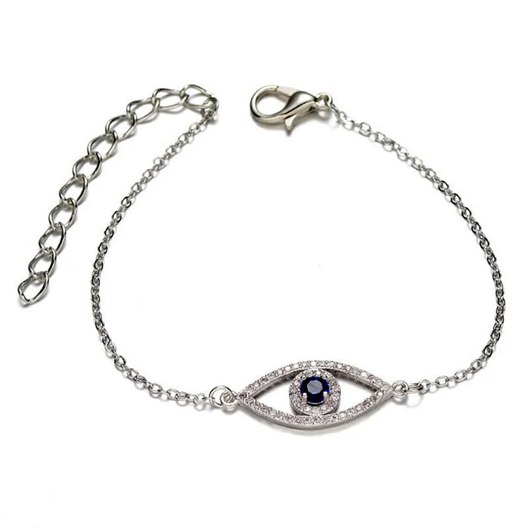 Olivenorma Creative Evil Eye Sapphire Bracelet