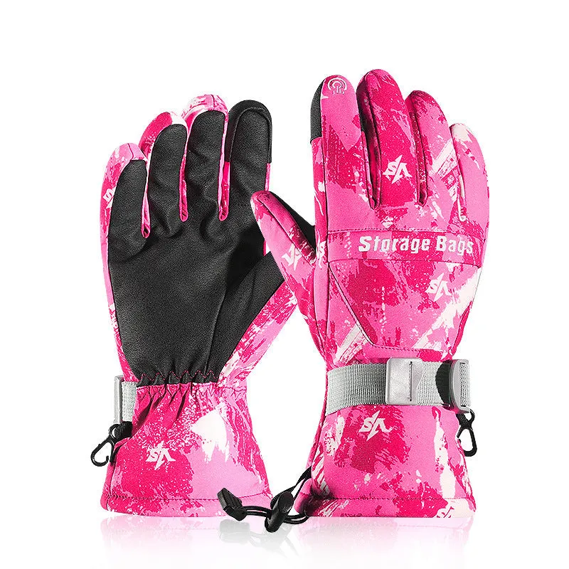 Unisex Waterproof Outdoor Ski Gloves