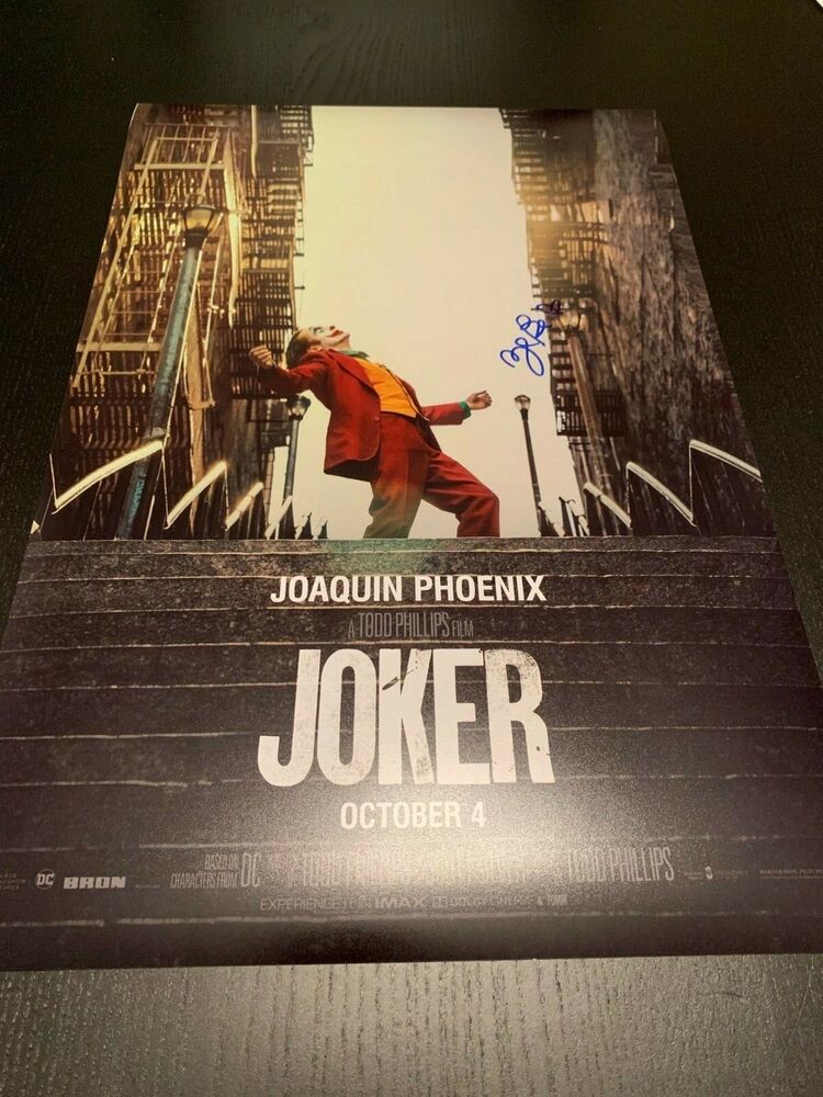 ZAZIE BEETZ SIGNED JOKER 12X18 Photo Poster painting  PROOF AUTOGRAPHED