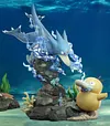 1/20 Scale World Zukan Goldeen Set & Kingler Set & Vaporeon & Psyduck Set - Pokemon Resin Statue - VS Studio