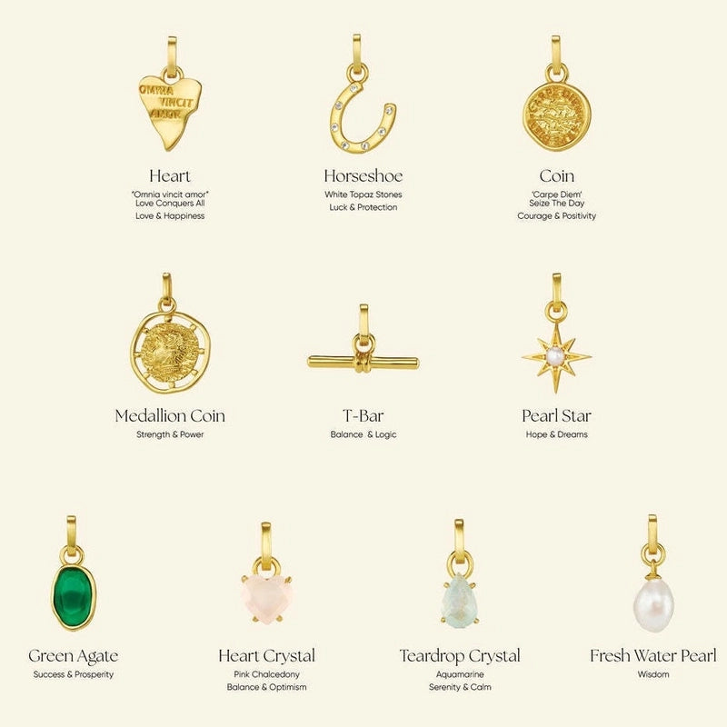 1 Piece 201 Stainless Steel 304 Stainless Steel 18K Gold Plated Pearl Coin Multi Charms Necklace