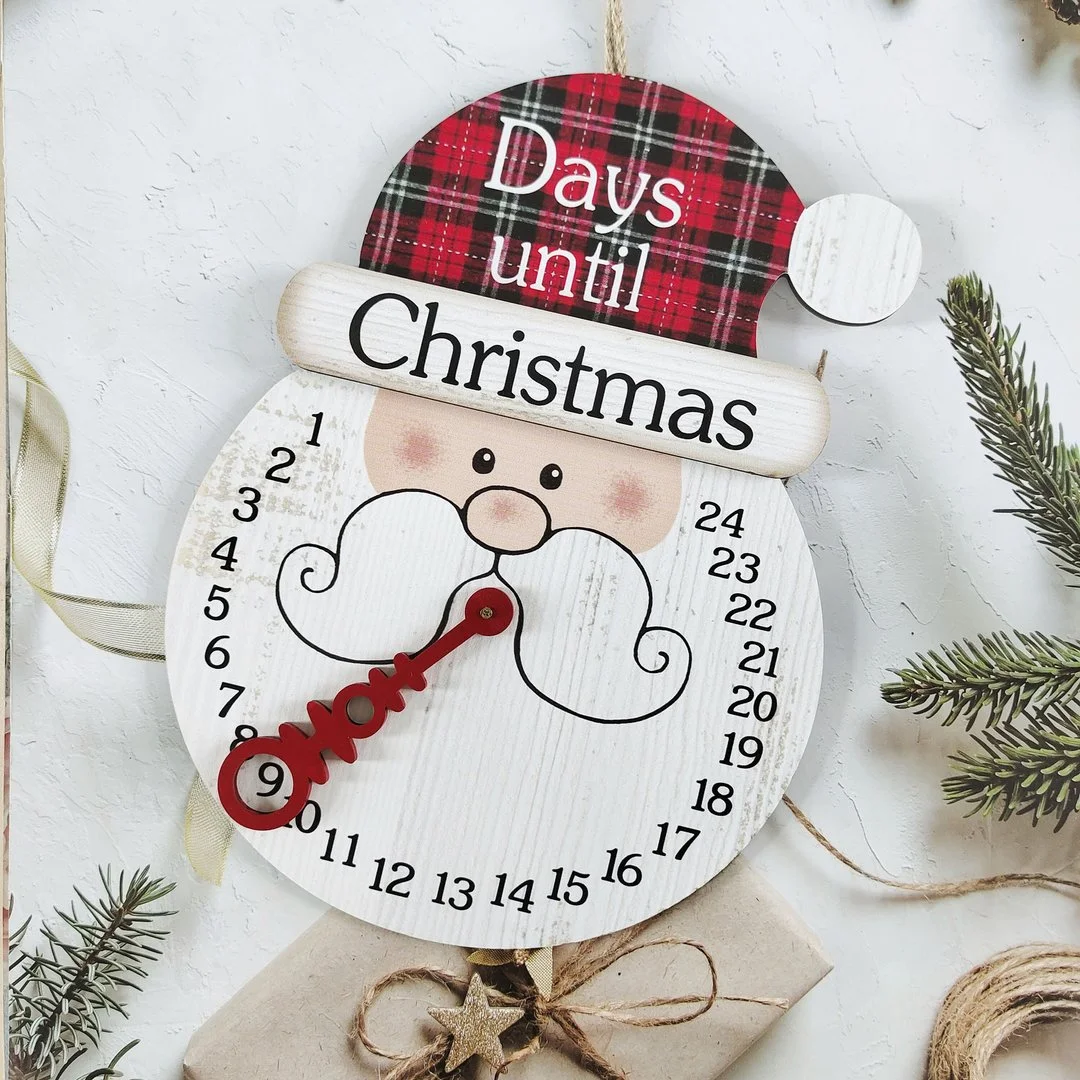 Christmas Snowman Advent Calendar Countdown