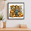 (40*40cm)Scarecrow Pumpkin - Full Square Drill Diamond Painting