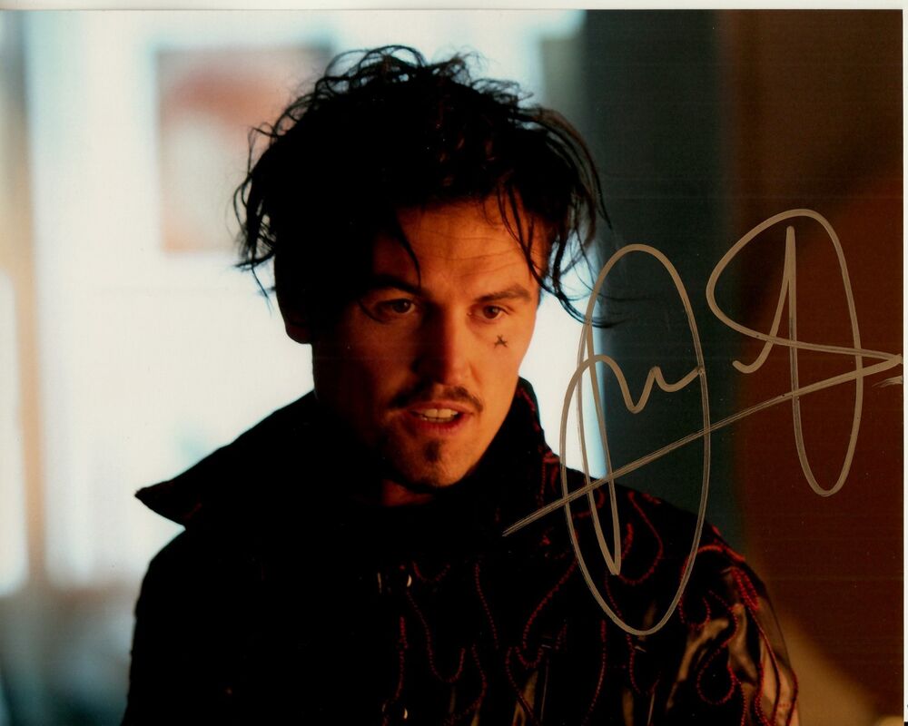 PAUL AMOS hand-signed LOST GIRL 8x10 w/ uacc rd VEX COLOR CLOSEUP authentic