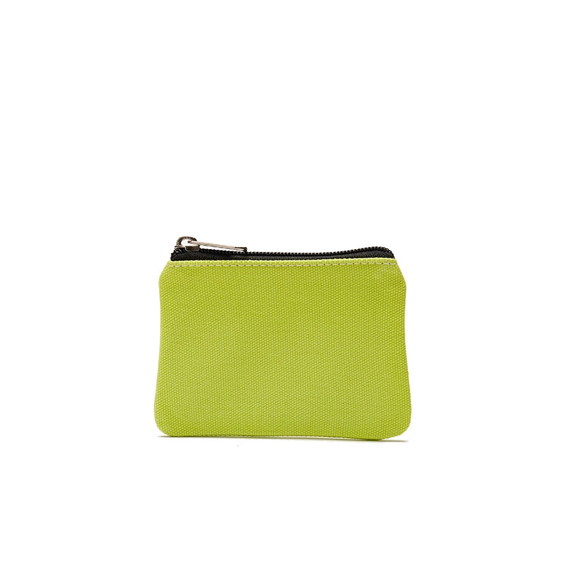 New Cotton Canvas Fashion Men’s And Women’s Coin Purse Card Holder Simple Fabric Coin Pouch Storage Bag