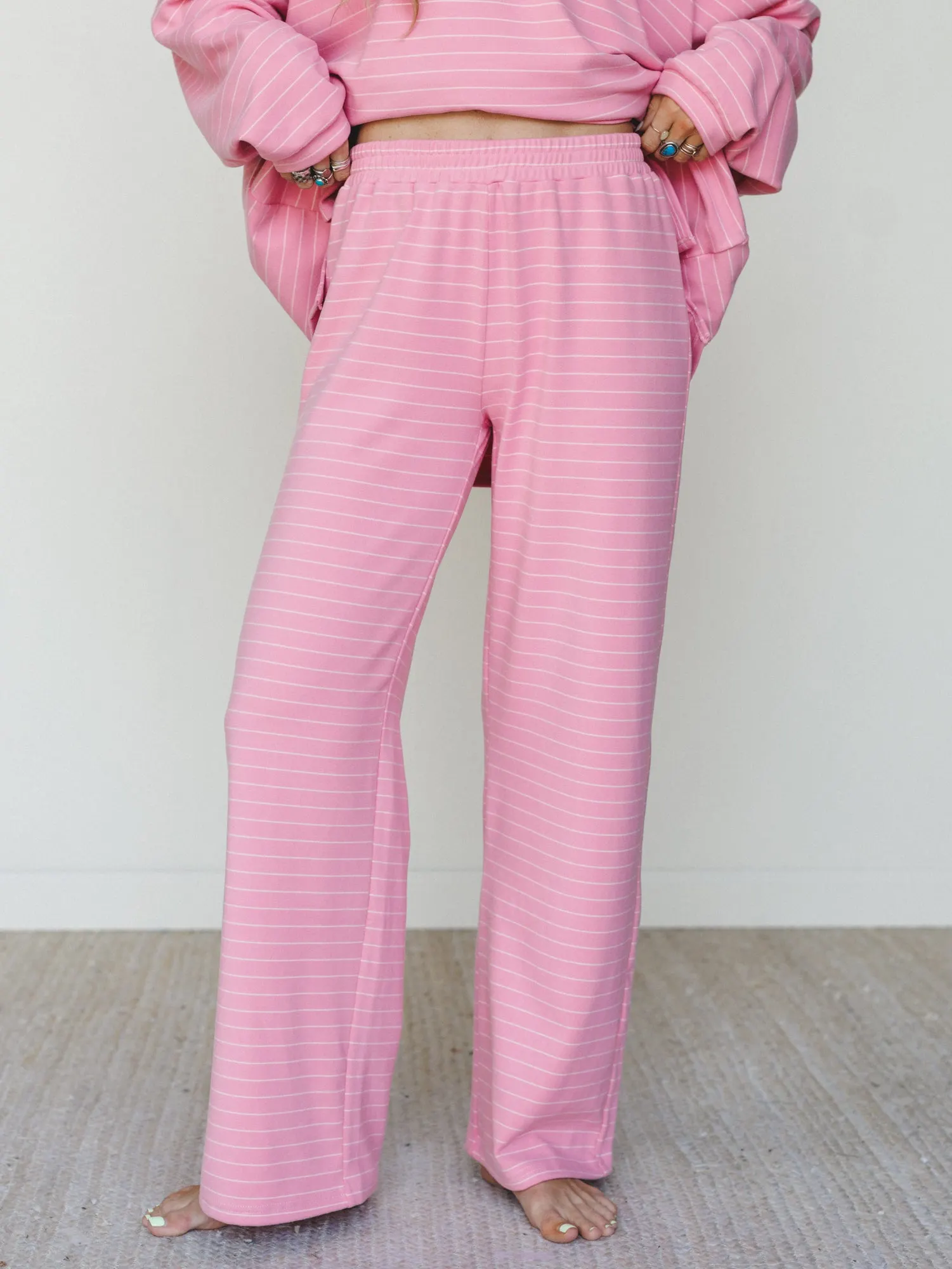 Comfort Mode Pants - Pink