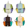 Nylon School Camping Daypack for Kids Cute Book Sackpack for Gym Sport Traveling