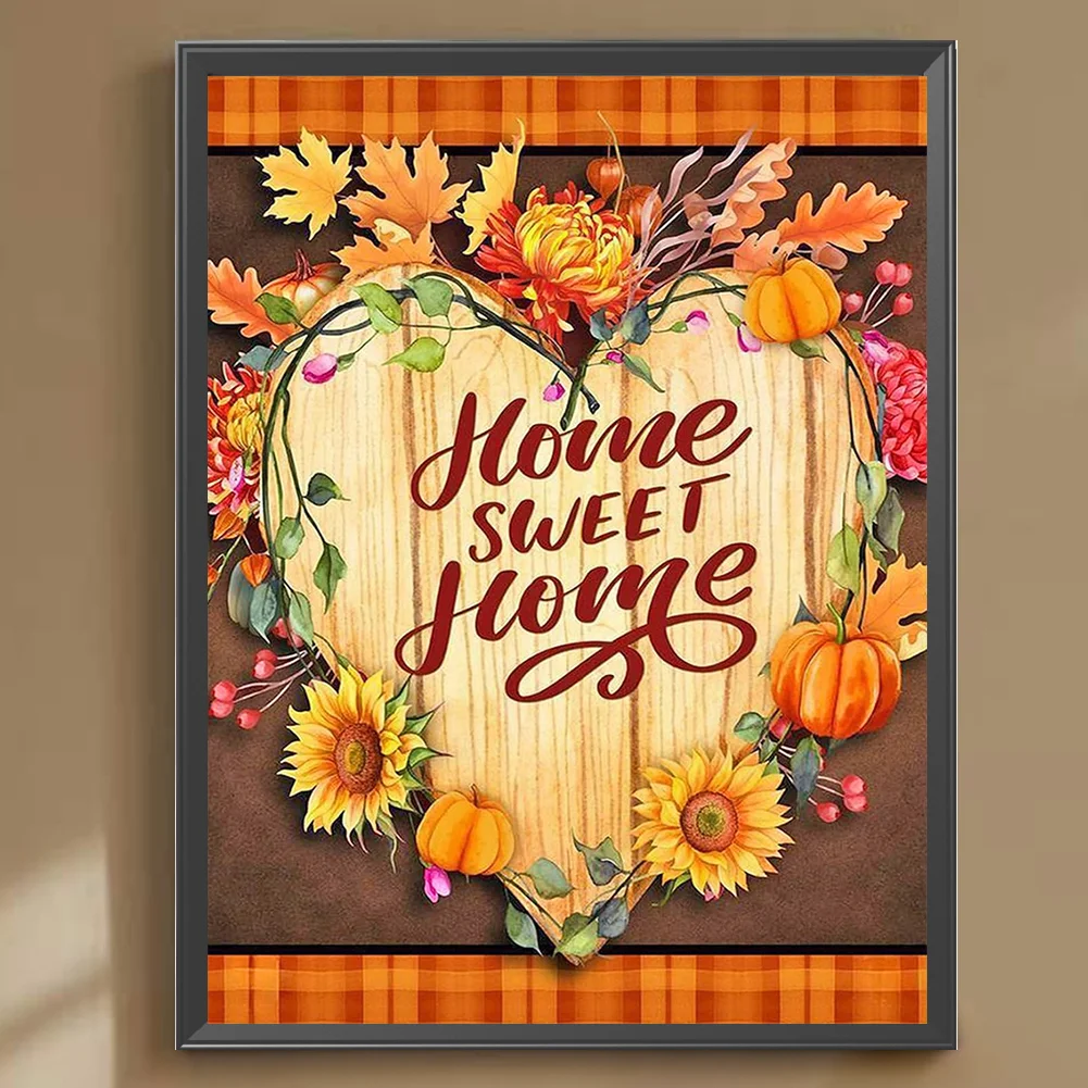 Diamond Painting - Full Round Drill - Sunflower Home(Canvas|30*40cm)