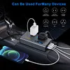 12V/24V To AC 220V Auto Converter Digital Display Auto Power Inversor 4 USB Port