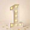 70cm LED Number Figure Light Easy To Assemble & Lightweight Large Lighted Number Warm Lighting & Radiant Atmosphere for Anniversary Graduation Decoration