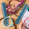 3pcs Cross Stitch Row Line Board PC 37-Hole Winding Board for DIY Sewing Storage