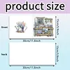 6Pcs Diamond Painting Lavender Garden Greeting Card Set with Envelopes for Birthdays Thanksgiving & Special Occasion