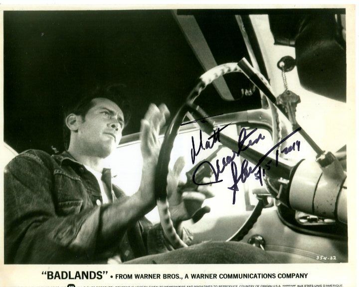 MARTIN SHEEN Autographed Signed BADLANDS Photo Poster paintinggraph - To Matt