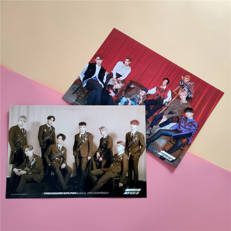 ATEEZ WONDERLAND Photo Poster
