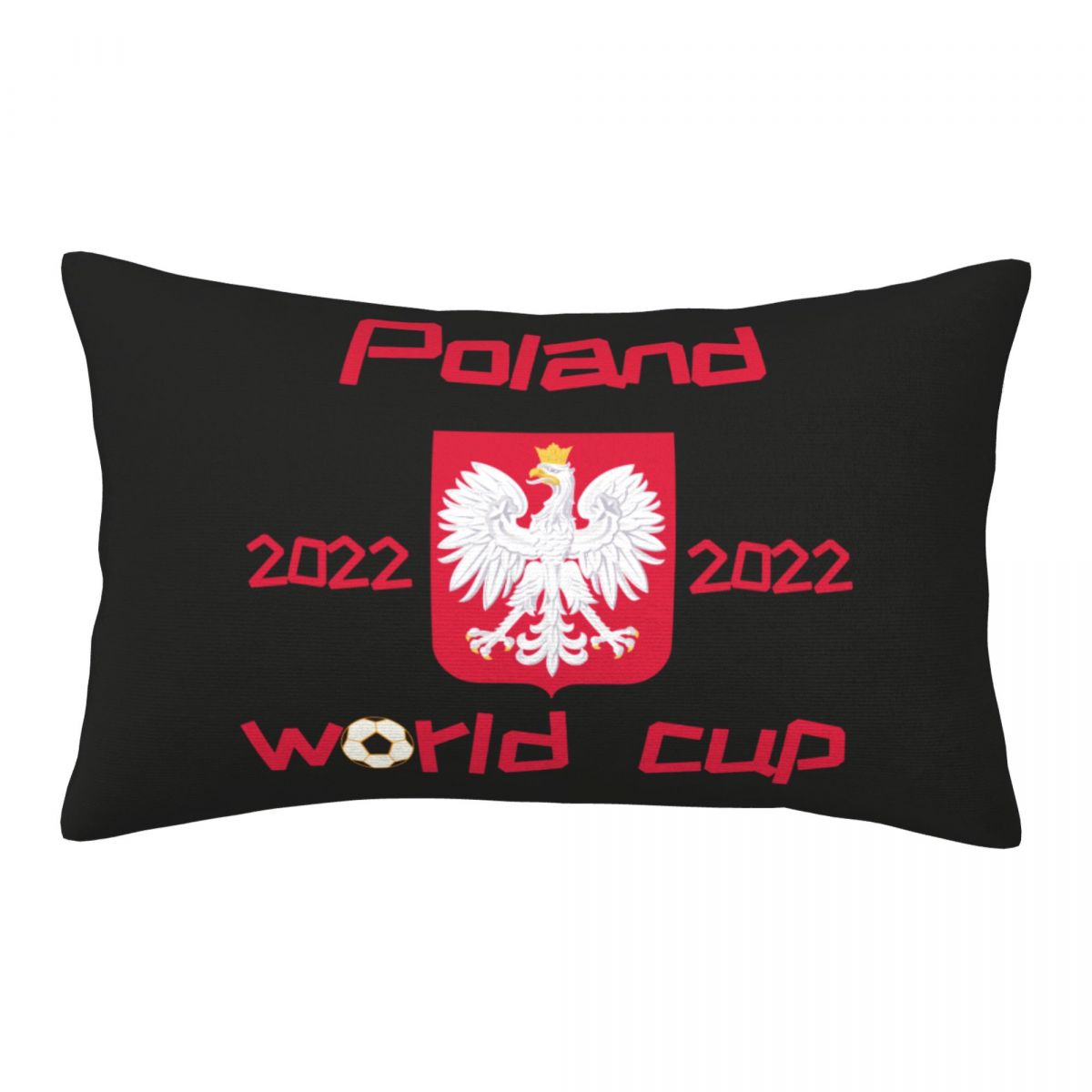 Poland 2022 World Cup Team Logo Pillow Cases