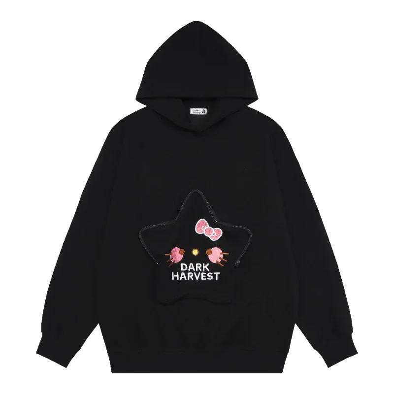 Kitty Star Versatile Hoodie KI246