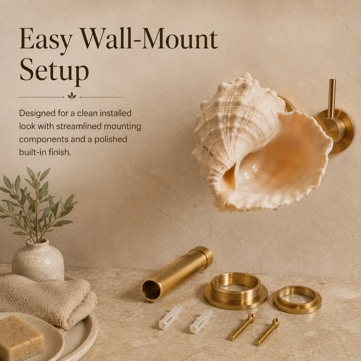 Shell faucet feature overview