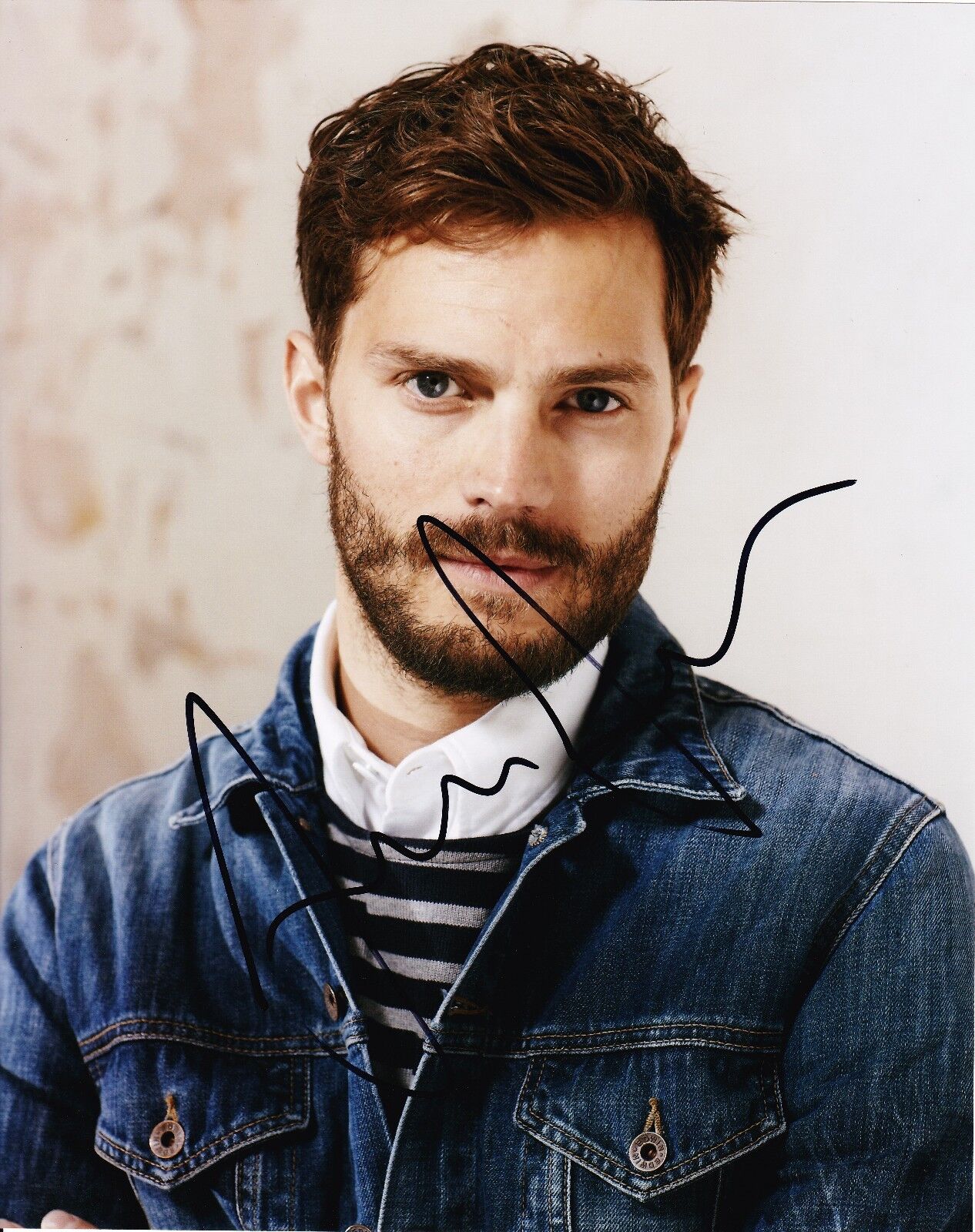 Jamie Dornan Signed 10X8 Photo Poster painting Fifty Shades of Grey AFTAL COA (5130)