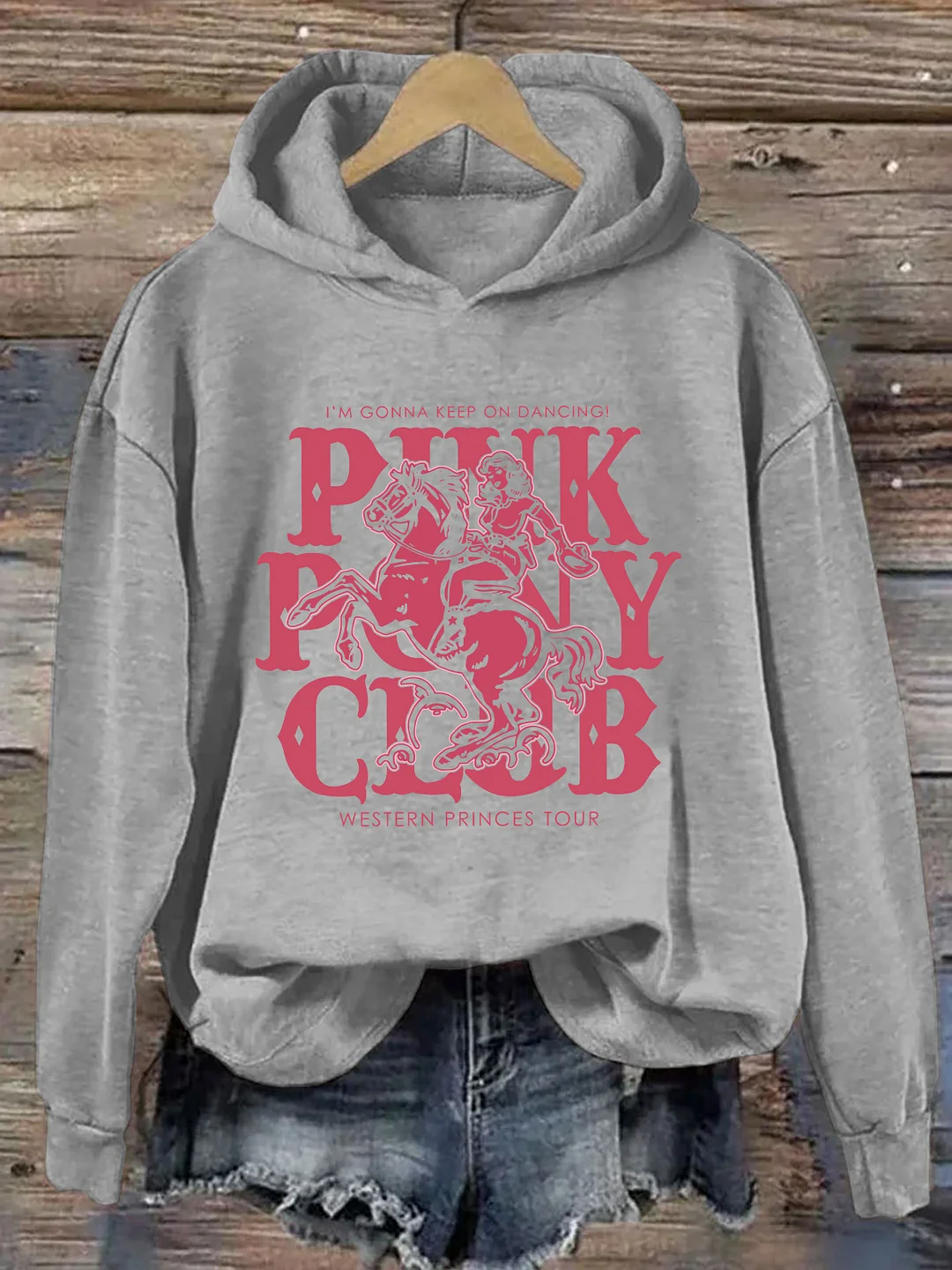 Pink Pony Club Hoodie