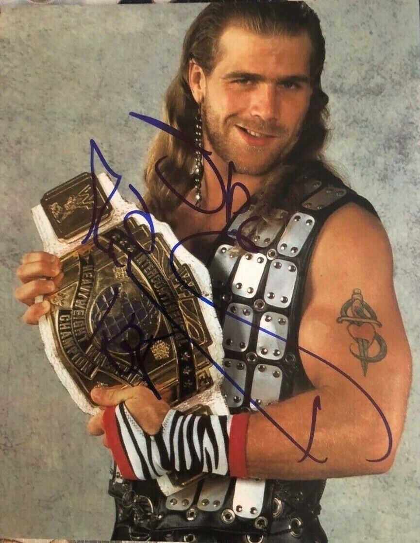 Shawn Michaels HBK signed autographed 8x10 Photo Poster painting DX Rare WWE WWF