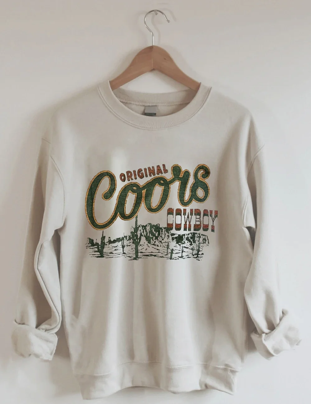 Original Coors Cowboy Sweatshirt