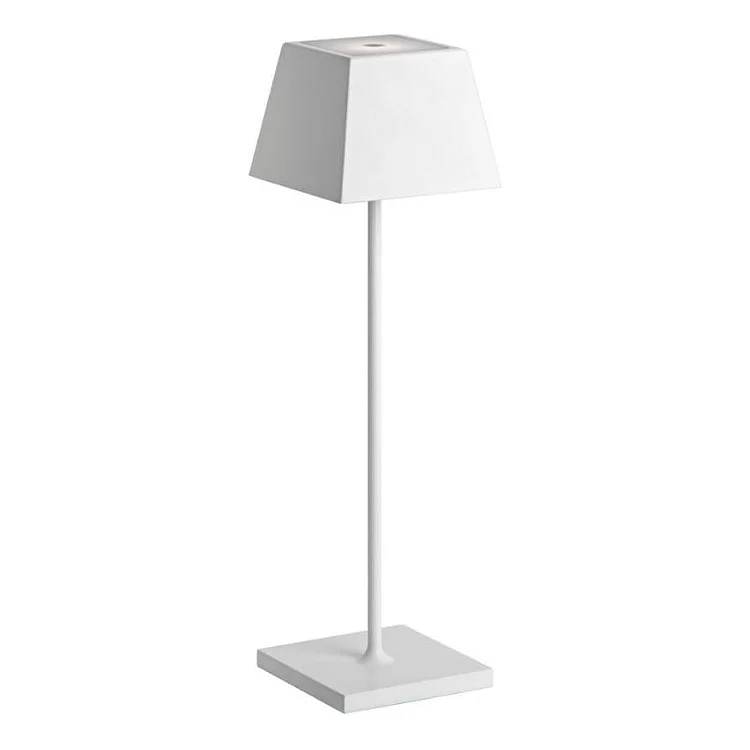 Rechargeable Dimmable Cordless Metal Table Lamp