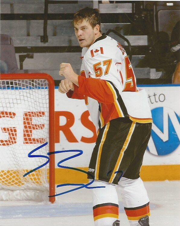 Calgary Flames Lance Bouma Autographed Signed 8x10 NHL Photo Poster painting COA D