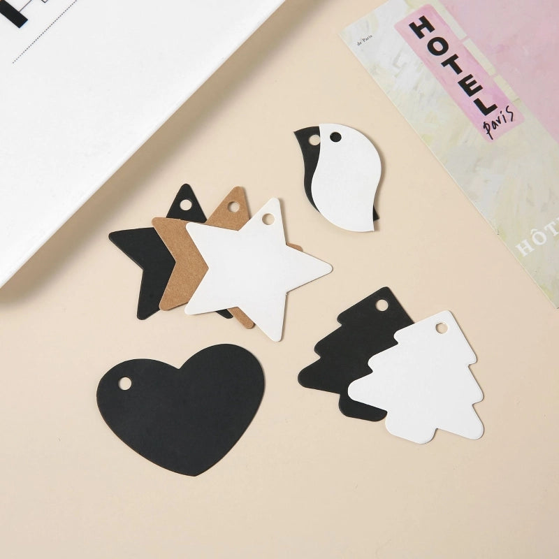 100 PCS/Package Solid Color Tag