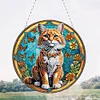 Brown Cat - 5D DIY Craft Pendant